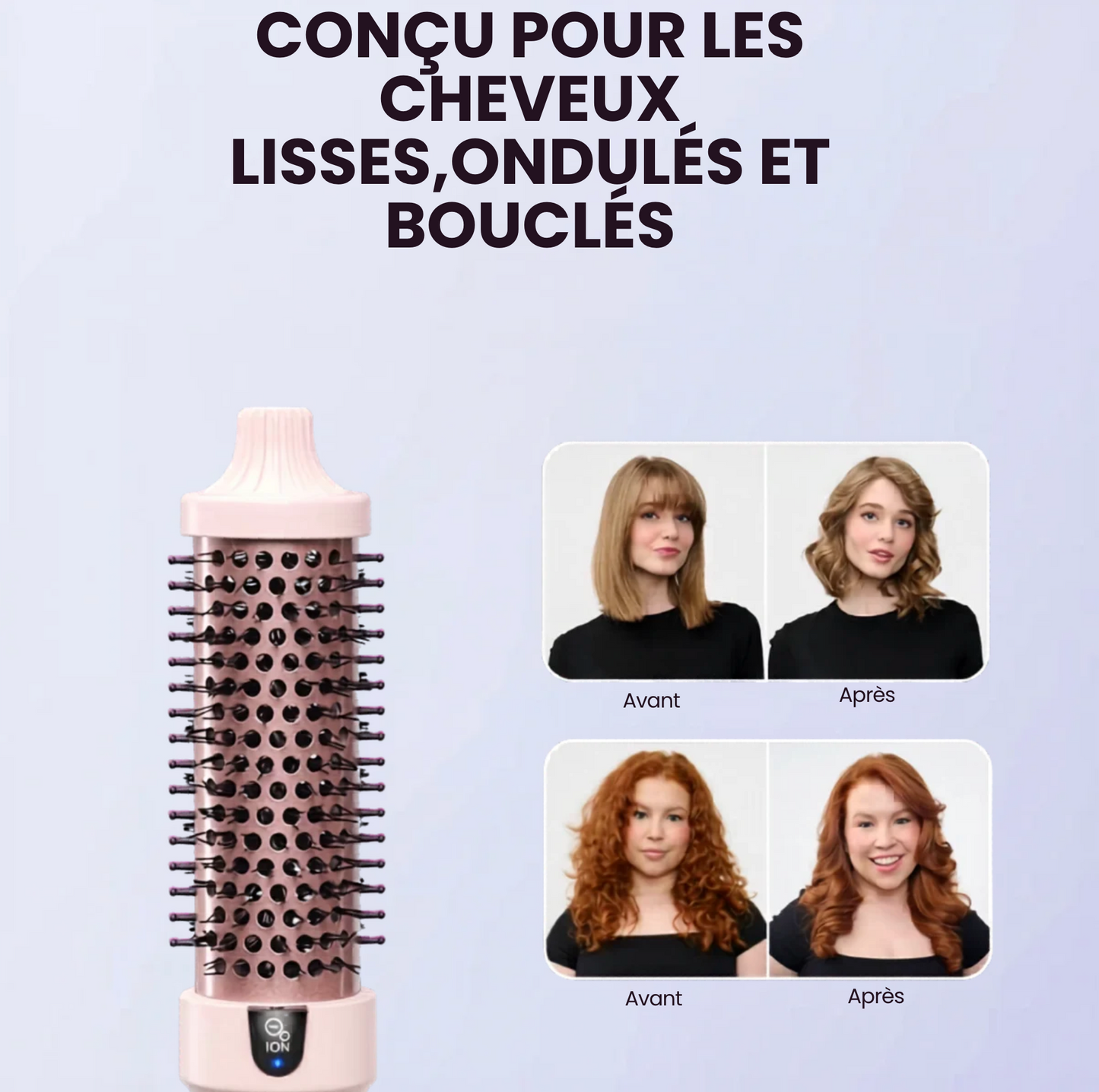 Brosse thermique Glowis